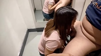 Mapusok Na Pinay Nagpasarap Sa Fitting Room – Suck At Fuck Sa Public Hanggang Labasan Part 4