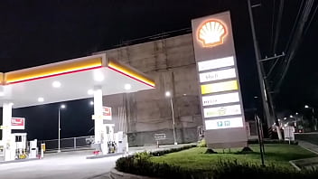 Seryosong Kantutan Ng Isang Malibog Na Pinay Sa Gasolinahan, Kinain Pa Ang Tamod