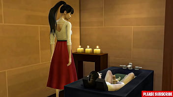 Tulong Ng Asyanong Stepmom Sa Pagtatalik Ng Kanyang Step-son Sa Banyo || Nahuli Ng Stepmom Ang Kanyang Step-son Na Nagmamasturbate